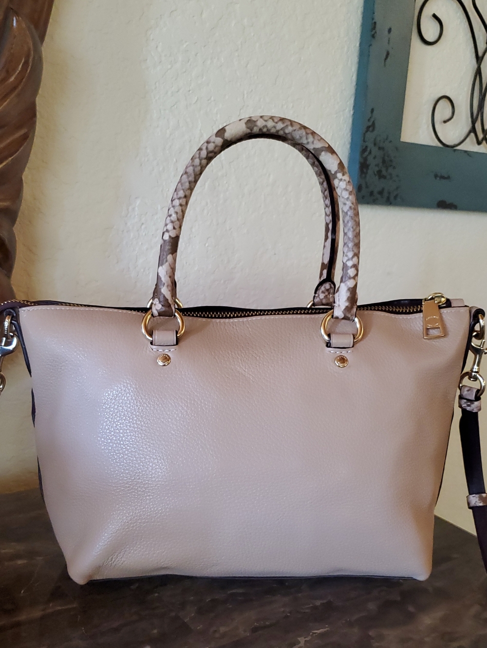 Coach Exotic Mini Emma Satchel Crossbody - Picture 2 of 15